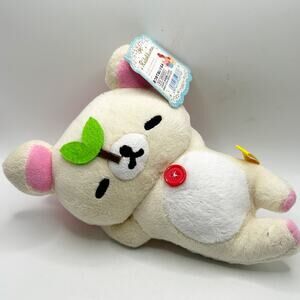 Rilakkuma San X Green Camel Sleeping Plush Suction Cup Stuffed Animal NWT JAPAN
